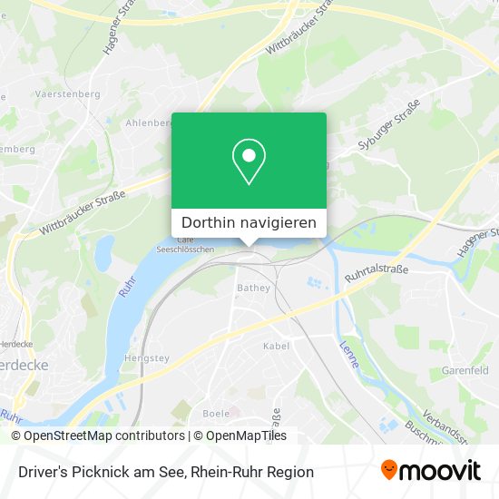 Driver's Picknick am See Karte