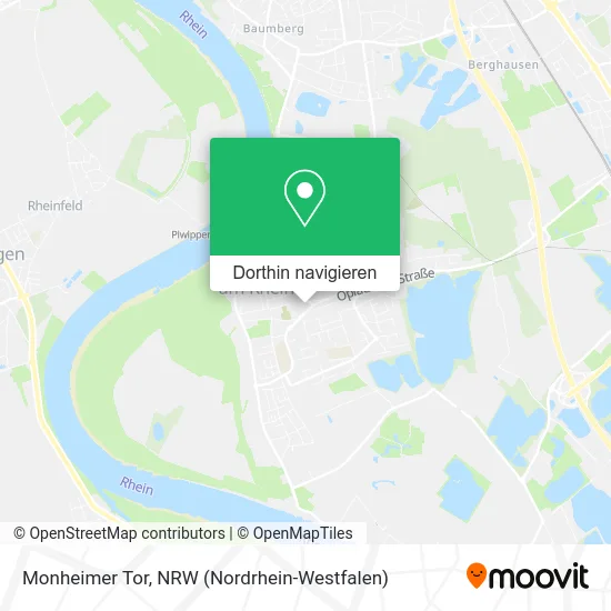 Monheimer Tor Karte