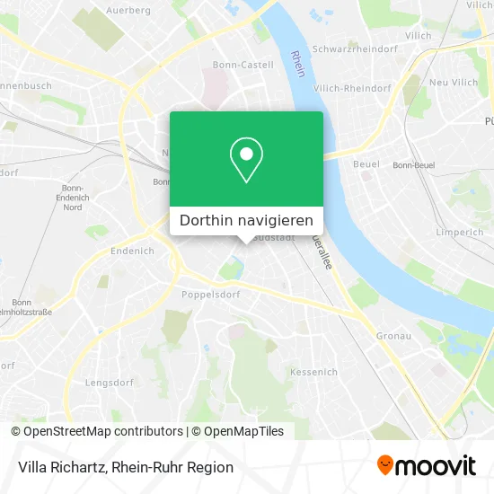 Villa Richartz Karte