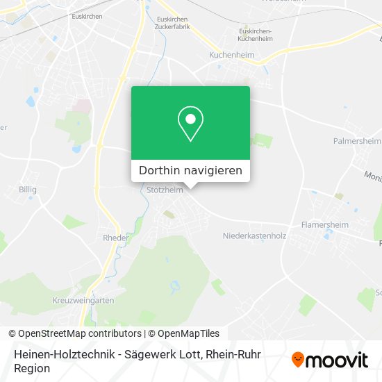 Heinen-Holztechnik - Sägewerk Lott Karte