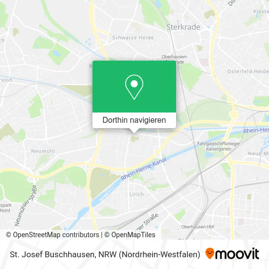 St. Josef Buschhausen Karte