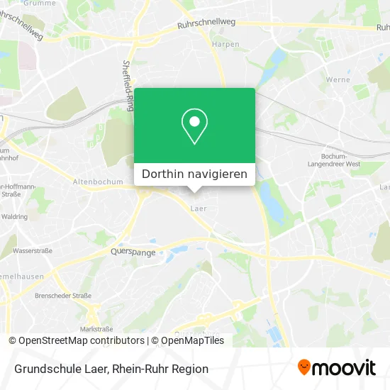 Grundschule Laer Karte