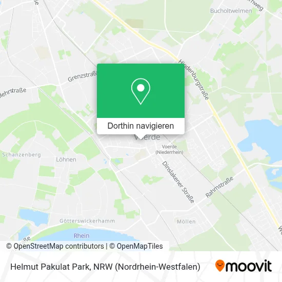 Helmut Pakulat Park Karte