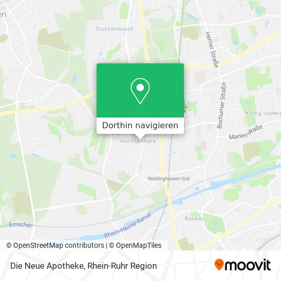 Die Neue Apotheke Karte