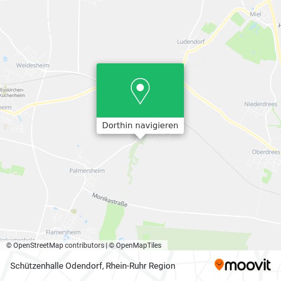 Schützenhalle Odendorf Karte