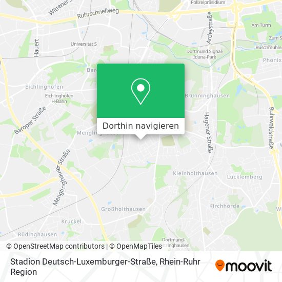 Stadion Deutsch-Luxemburger-Straße Karte