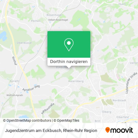 Jugendzentrum am Eckbusch Karte