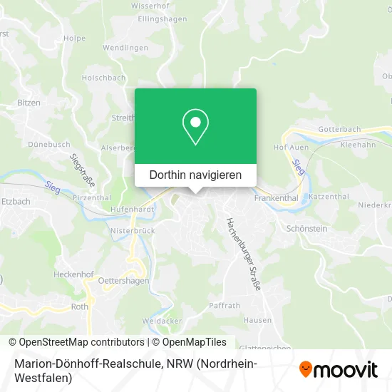 Marion-Dönhoff-Realschule Karte