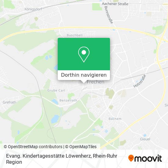 Evang. Kindertagesstätte Löwenherz Karte