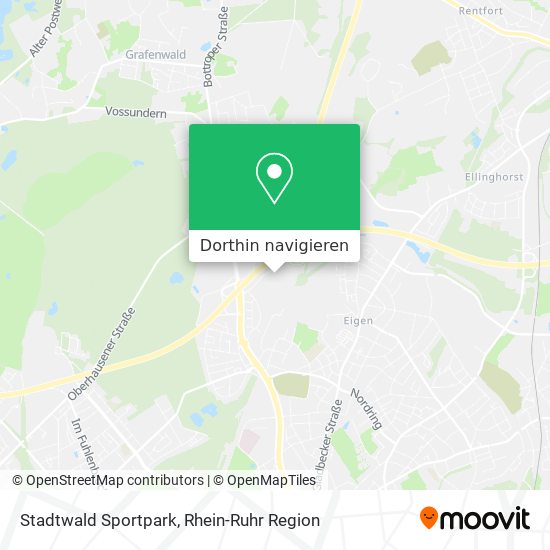 Stadtwald Sportpark Karte