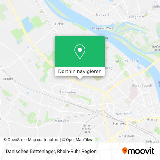 Dänisches Bettenlager Karte