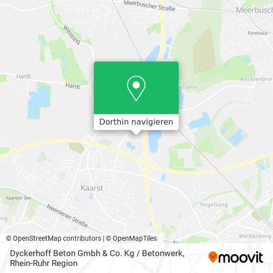 Dyckerhoff Beton Gmbh & Co. Kg / Betonwerk Karte