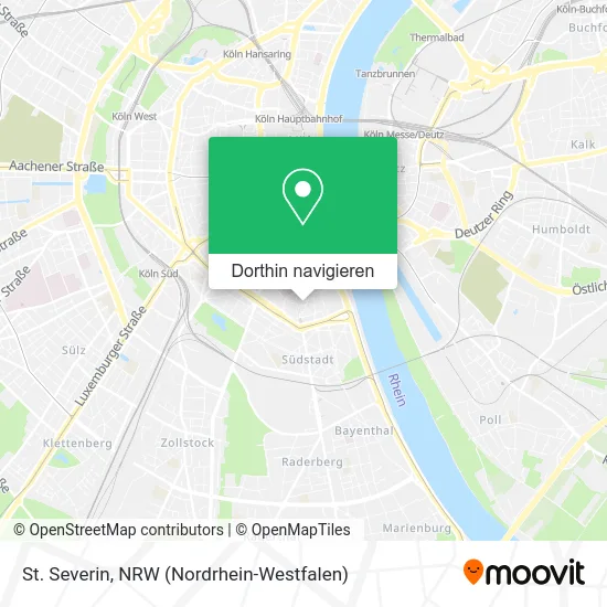 St. Severin Karte