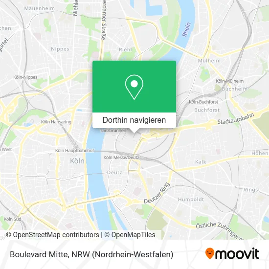 Boulevard Mitte Karte