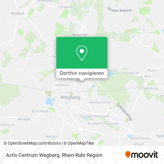 Activ Centrum Wegberg Karte