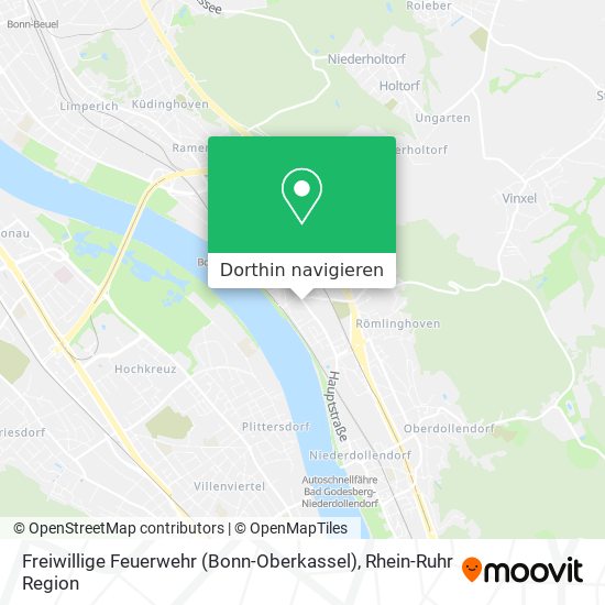Freiwillige Feuerwehr (Bonn-Oberkassel) Karte