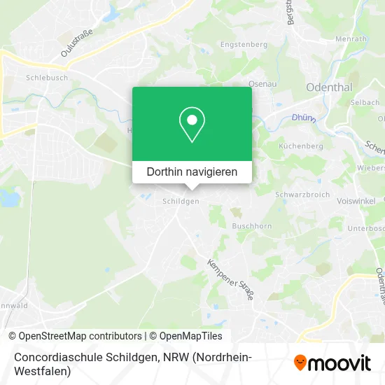 Concordiaschule Schildgen Karte