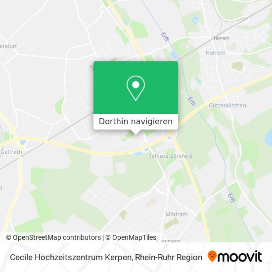 Cecile Hochzeitszentrum Kerpen Karte