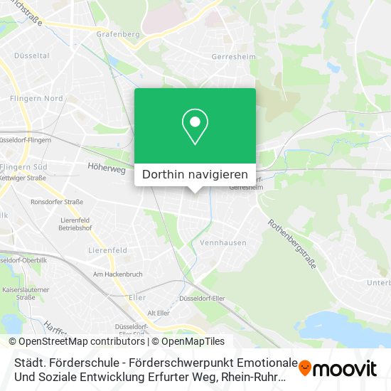Städt. Förderschule - Förderschwerpunkt Emotionale Und Soziale Entwicklung Erfurter Weg Karte