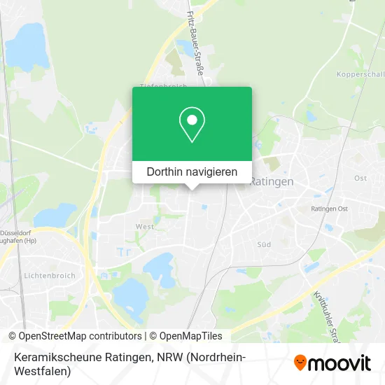 Keramikscheune Ratingen Karte