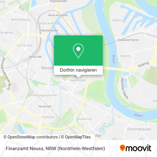 Finanzamt Neuss Karte