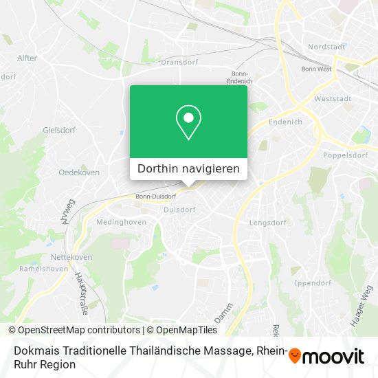 Dokmais Traditionelle Thailändische Massage Karte