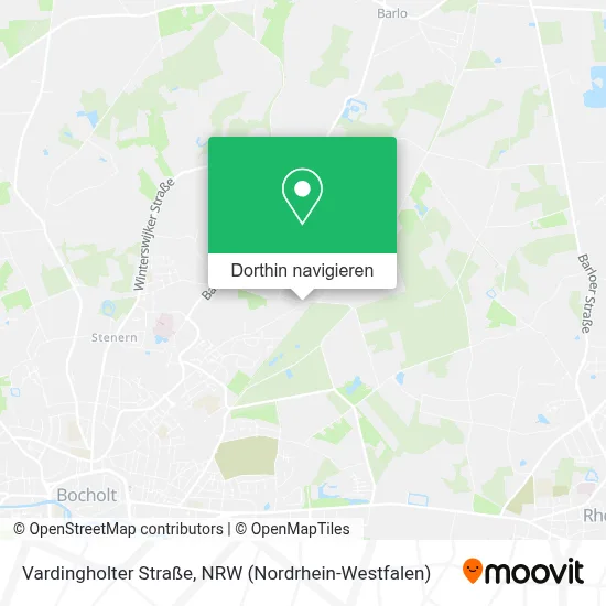 Vardingholter Straße Karte