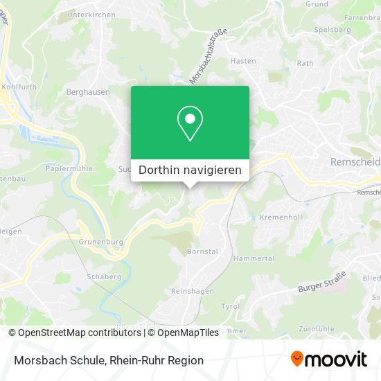 Morsbach Schule Karte