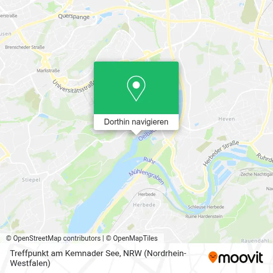 Treffpunkt am Kemnader See Karte