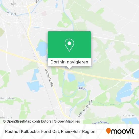 Rasthof Kalbecker Forst Ost Karte