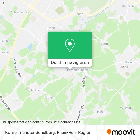 Kornelimünster Schulberg Karte
