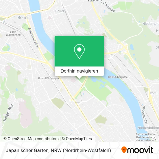Japanischer Garten Karte