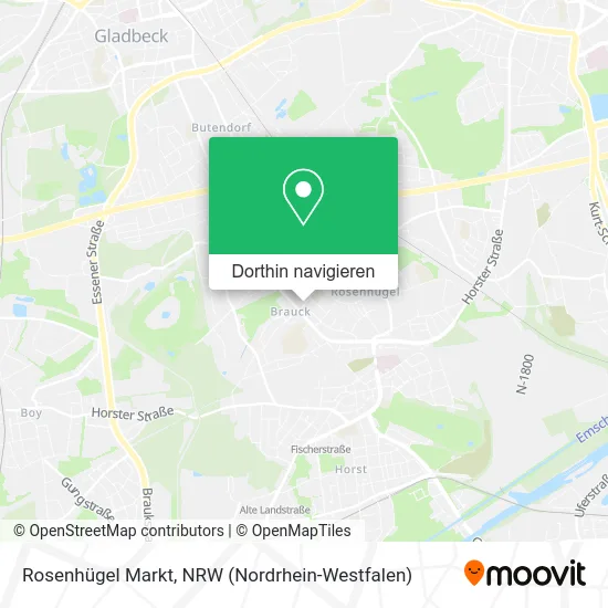 Rosenhügel Markt Karte