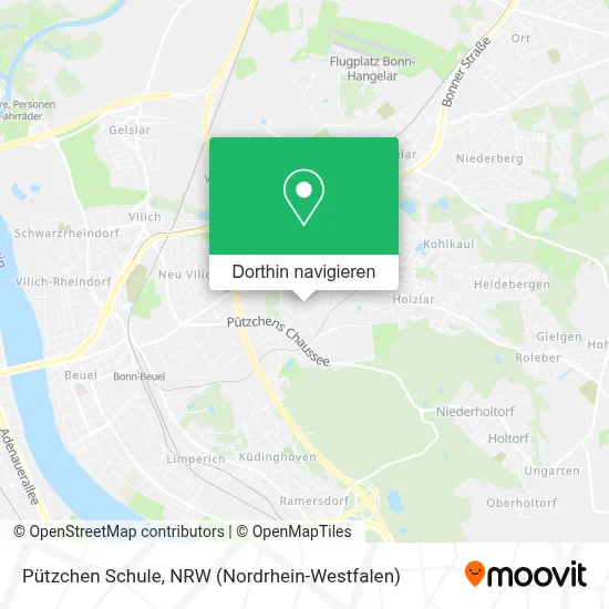 Pützchen Schule Karte