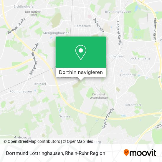 Dortmund Löttringhausen Karte