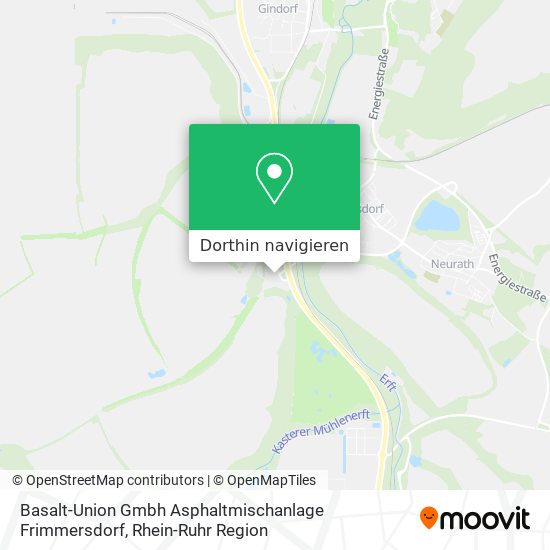 Basalt-Union Gmbh Asphaltmischanlage Frimmersdorf Karte