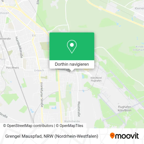 Grengel Mauspfad Karte