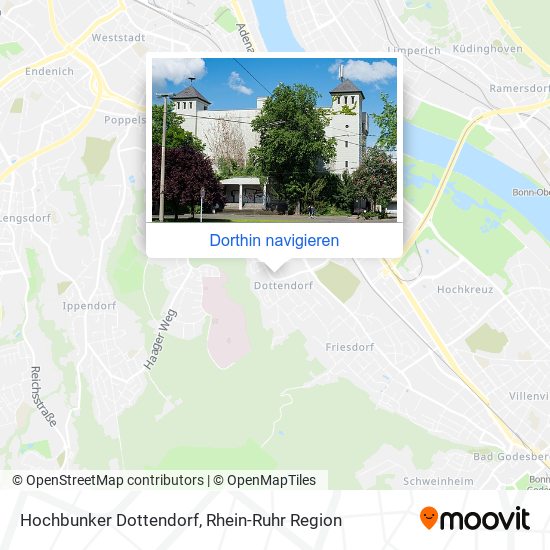 Hochbunker Dottendorf Karte