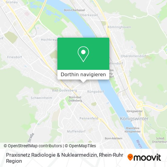 Praxisnetz Radiologie & Nuklearmedizin Karte