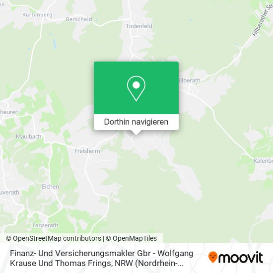 Finanz- Und Versicherungsmakler Gbr - Wolfgang Krause Und Thomas Frings Karte