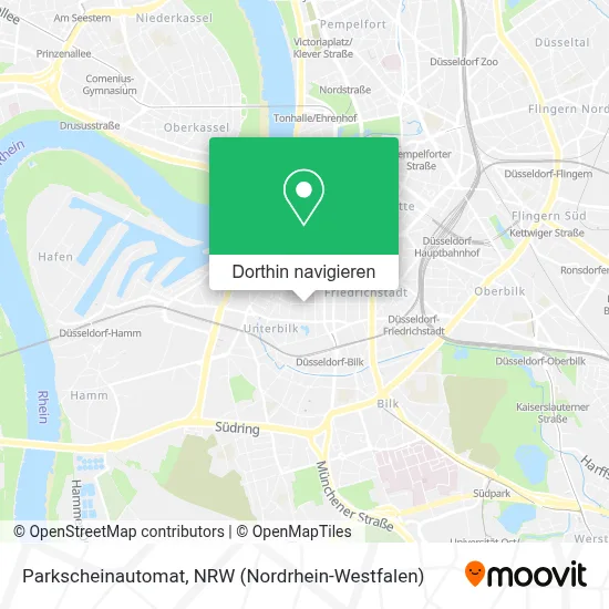 Parkscheinautomat Karte