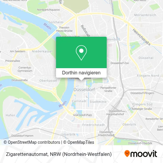 Zigarettenautomat Karte