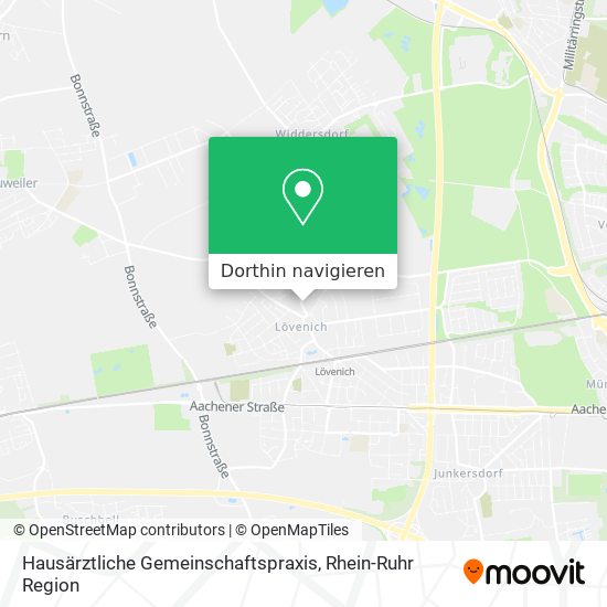 Hausärztliche Gemeinschaftspraxis Karte