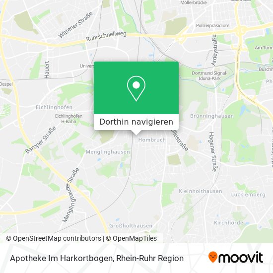 Apotheke Im Harkortbogen Karte