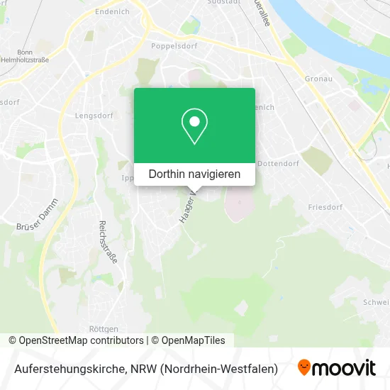 Auferstehungskirche Karte