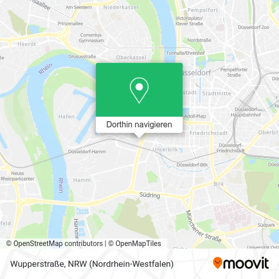 Wupperstraße Karte