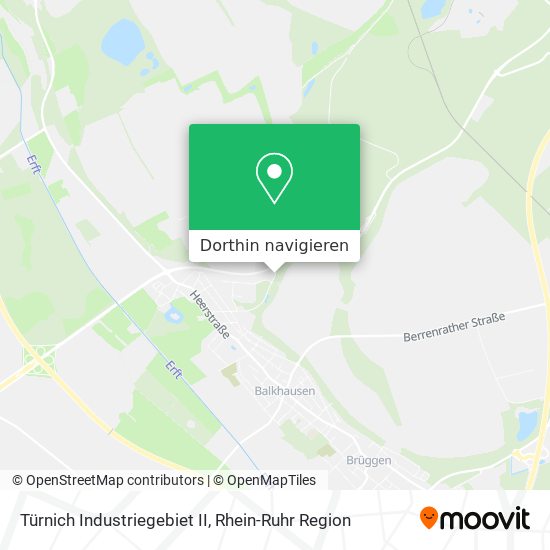 Türnich Industriegebiet II Karte