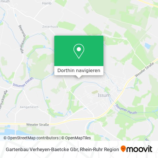 Gartenbau Verheyen-Baetcke Gbr Karte