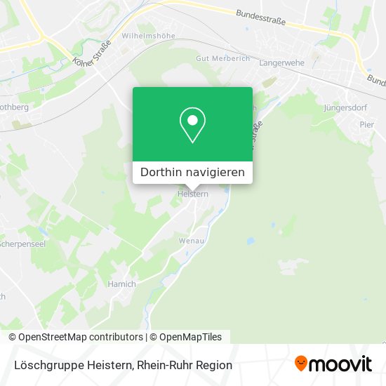 Löschgruppe Heistern Karte