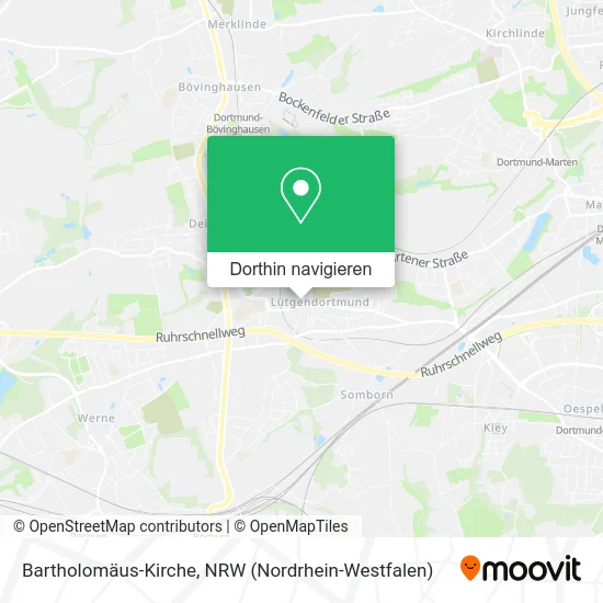 Bartholomäus-Kirche Karte
